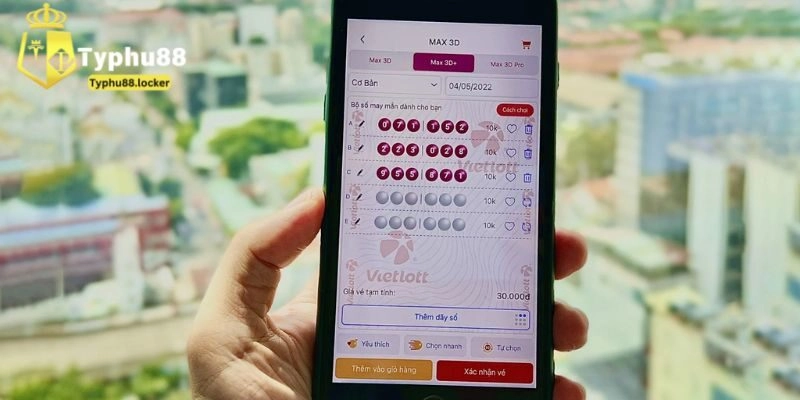 Đặt Cược Xổ Số Max 3D Đơn Giản Nhanh Chóng Cùng Typhu88 Đặt Cược Xổ Số Max 3D Đơn Giản Nhanh Chóng Cùng Typhu88